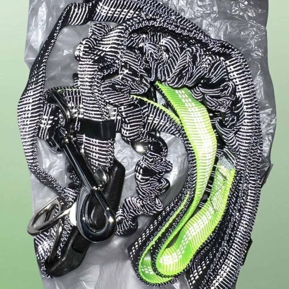 NIB Berkshire Handsfree Reflective Dog Leash for Walking Jogging Running Hiking